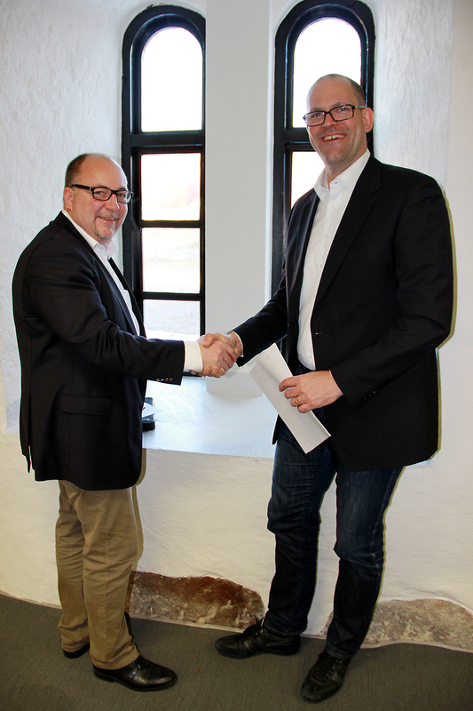 David Svensson (Videum) och Per Hellberg (Readly)